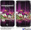 iPod Touch 2G & 3G Skin - Grungy Flower Bouquet