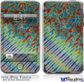 iPod Touch 2G & 3G Skin - Tie Dye Mixed Rainbow