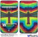 iPod Touch 2G & 3G Skin - Tie Dye Dragonfly