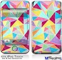 iPod Touch 2G & 3G Skin - Brushed Geometric