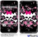 iPod Touch 2G & 3G Skin - Scene Skull Splatter