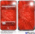 iPod Touch 2G & 3G Skin - Stardust Red