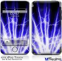 iPod Touch 2G & 3G Skin - Lightning Blue