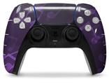 WraptorSkinz Skin Wrap compatible with the Sony PS5 DualSense Controller Bokeh Music Purple (CONTROLLER NOT INCLUDED)