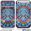 iPhone 3GS Skin - Tie Dye Swirl 101