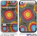 iPhone 3GS Skin - Tie Dye Circles 100