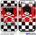 iPhone 3GS Skin - Emo Skull 5