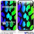 iPhone 3GS Skin - Rainbow Leopard