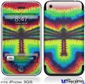 iPhone 3GS Skin - Tie Dye Dragonfly