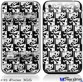 iPhone 3GS Skin - Skull Checker