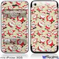 iPhone 3GS Skin - Lots of Santas