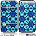 iPhone 3GS Skin - Daisies Blue