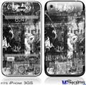 iPhone 3GS Skin - Graffiti Grunge Skull