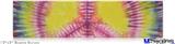 12x3 Bumper Sticker (Permanent) - Tie Dye Peace Sign 104