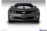 Poster 36"x24" - 2010 Chevy Camaro Cyber Gray - White Stripes