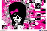 Poster 36"x24" - Scene Girl Skull