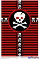 Poster 24"x36" - Skull Cross