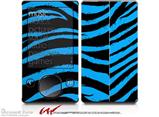 Zebra Blue - Decal Style skin fits Zune 80/120GB  (ZUNE SOLD SEPARATELY)