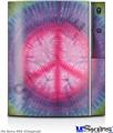 Sony PS3 Skin - Tie Dye Peace Sign 110