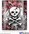 Sony PS3 Skin - Skull Splatter