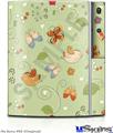 Sony PS3 Skin - Birds Butterflies and Flowers