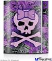 Sony PS3 Skin - Purple Girly Skull