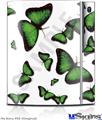 Sony PS3 Skin - Butterflies Green