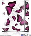 Sony PS3 Skin - Butterflies Purple