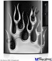 Sony PS3 Skin - Metal Flames Chrome