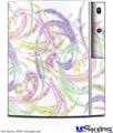 Sony PS3 Skin - Neon Swoosh on White