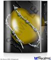 Sony PS3 Skin - Barbwire Heart Yellow