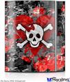 Sony PS3 Skin - Emo Skull Bones