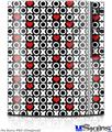 Sony PS3 Skin - XO Hearts