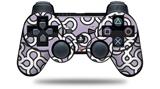 Sony PS3 Controller Decal Style Skin - Locknodes 03 Lavender (CONTROLLER NOT INCLUDED)