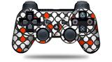 Sony PS3 Controller Decal Style Skin - Locknodes 05 Red (CONTROLLER NOT INCLUDED)