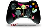 XBOX 360 Wireless Controller Decal Style Skin - Plain Leaves On Black (CONTROLLER NOT INCLUDED)