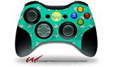 XBOX 360 Wireless Controller Decal Style Skin - Paper Planes Turquoise (CONTROLLER NOT INCLUDED)