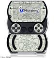 Flowers Pattern 05 - Decal Style Skins (fits Sony PSPgo)