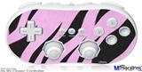 Wii Classic Controller Skin - Zebra Skin Pink