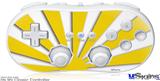 Wii Classic Controller Skin - Rising Sun Japanese Yellow