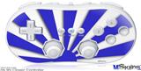 Wii Classic Controller Skin - Rising Sun Japanese Blue