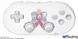 Wii Classic Controller Skin - Angel Ribbon Hope