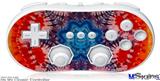 Wii Classic Controller Skin - Tie Dye Star 100