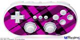 Wii Classic Controller Skin - Pink Plaid