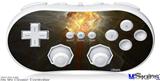 Wii Classic Controller Skin - Fireball