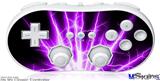 Wii Classic Controller Skin - Lightning Purple