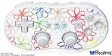 Wii Classic Controller Skin - Kearas Flowers on White