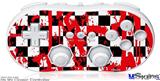 Wii Classic Controller Skin - Checkerboard Splatter