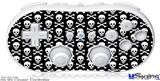 Wii Classic Controller Skin - Skull Crossbones Pattern