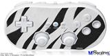 Wii Classic Controller Skin - Zebra Skin